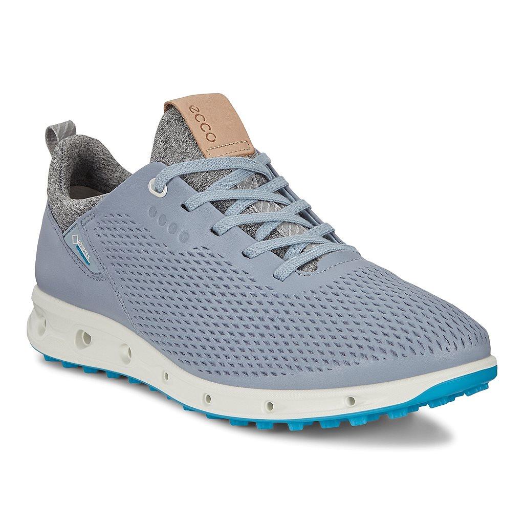 Chaussures De Golf Ecco Golf Cool Pro Femme Bleu 9283-WAZXS